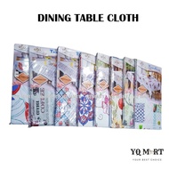 Dining Table Cloth/ 6 Pax Table Cloth/Waterproof Table Cloth 137X183CM/ Alas Meja Makan 6 Orang