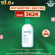 Nước Tẩy Trang Bioderma Dành Cho Da Dầu & Hỗn Hợp 500ml