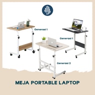 Brookwood Laptop Desk Portable Stand Minimalist Multipurpose Folding Table Wheels Adjustable height Standing Desk