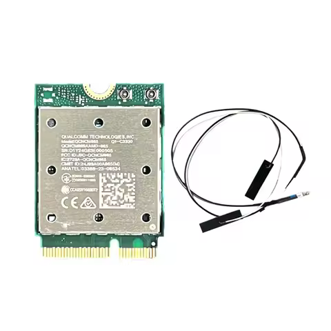 Wifi7 Tri Band QCNCM865 Bluetooth 5.4 Wireless Wifi Card Bluetooth 5.4 Wireless Wi-Fi For Win11