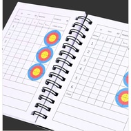 Archery score book Target score book
