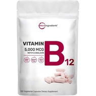 MicroIngreets Vitamin B12 Methylcobalamin Supplement 5000 mcg