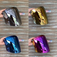 Flat VISOR VENOM RETRO GLASS RETRO HELMET MODEL VENOM IRIDIUM SMOKE CLEAR RETRO HELMET VISOR VENOM F