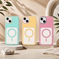MagSafe Color Series Pastel Case For poco F8 PRO - F8 ULTRA - F7 - F7 PRO - ULTRAF7 - F6 - F5 -F4 -F