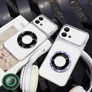 Suitable For infinix NOTE EDGE 5G phone case newly designed leather pattern magnifying glass magneti