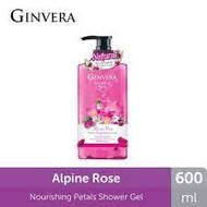 GINVERA WORLD SPA ALPINE ROSE NOURISHING SHOWER GEL -600ML