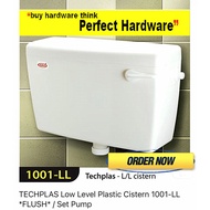 TECHPLAS LOW LEVEL CISTERN & HIGH LEVEL CISTERN /PAM TANDAS JAMBAN TANDAS & CANGKUNG ( READY STOCK )