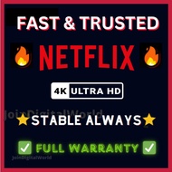 NETFLIX Account 4K FIix Account Premium Plan Neflix Murah