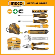 Set of 7 hand tools for families INGCO HKTH10807