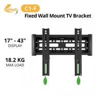 INXUS C1-F / 17" - 43" Fixed TV Bracket / TV Wall Mount / Bracket Fix TV Mount / Easy to install