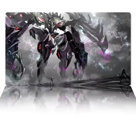 YuGiOh Super Starslayer TY-PHON - Sky Crisis TCG Mat Trading Card Game Mat CCG Playmat Rubber Mouse 
