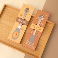 Disney奇奇蒂蒂不鏽鋼叉匙-304不銹鋼湯匙叉子 立體造型餐具