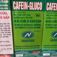 Cafein gluco trợ tim cấp cứu chống suy hô hấp 100ml
