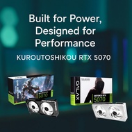 Kuroushi Koshin NVIDIA GeForce RTX 5070 Graphics Card 12GB Dual Fan Model -  Domestic Version