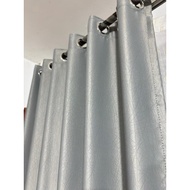 Premium Matte Blackout Curtains 6 Waves 12 Ring