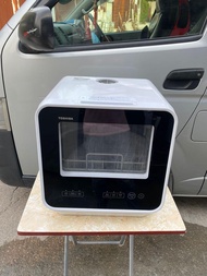 九成新TOSHIBA獨立式免安裝洗碗機