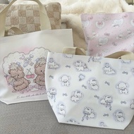 Mocorie - Selcouth Lunch Bag Coquette Lunch Bag/ Ribbon Lunch Bag/ Mini Tote Bag Daily Mini Tote Bag