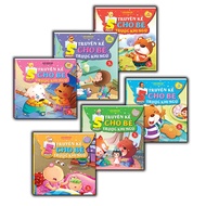 Book - Combo of 5 minutes of bedtime stories for babies (complete set of 6 books)