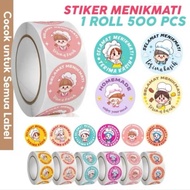 !! 500 PCS Sticker label Enjoy Sticker Enjoy 500pcs Round Sticker Roll Food Cake Thank You Unique Ro