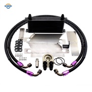CUSTOM Fa20 Engine Oil Cooler Kit For Toyota GT86 Subaur BRZ ZN6 ZD6 With 90 Degree Thermostat Sandw