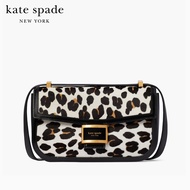 KATE SPADE NEW YORK KATY LEOPARD HAIRCALF MEDIUM CONVERTIBLE SHOULDER BAG K8825 กระเป๋าสะพาย