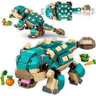 Compatible Brick Sets Dinosaur Series Building Blocks 76962 Baby Bumpy: Ankylosaurus MOC World Park 
