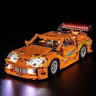 BRIKSMAX Light for Fast and Furious Toyota Supra MK4 42204 - Compatible with Lego Technic Building B