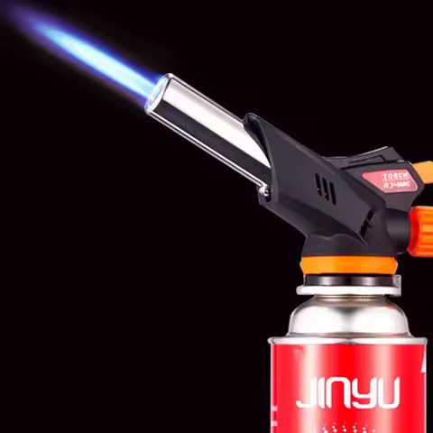 Torch Cooking AutoIgnition Butane Gas Welding-Burner Welding Gas Burner Flame Gas Torch Flame Gun Bl