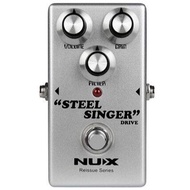 Nux Steel Singer Drive 9V Reissue Series Guitar Effect Pedal Overdrive Effect True Bypass