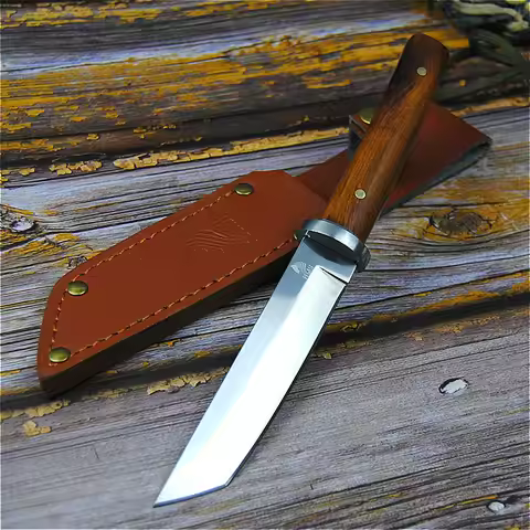 Japanese 9CR18MOV outdoor self-defence fishing knife jungle hunting knife outdoor sharp tactical kni