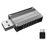 TECHCHIP-Auto Wired to Wireless Carplay CarPlay Android Auto Adapter 2 in 1 Android Auto Plug and Pl