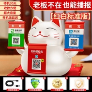 Meilebo Cat Soundbox Bluetooth Speaker Money Collection Reminder Voice Broadcast QR Code Speaker Wir