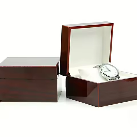 1PC High end Wooden Box Packaging Gift Special Wooden Box with Watch Packaging Gift Box Wooden Packa