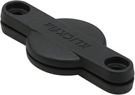 RIXEN & KAUL Findme Airtag Sticker, Tracking Tag, Attachment, Anti-theft, Black, W 3.2 x H 0.5 x D 1