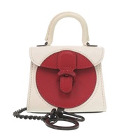 Delvaux Brillant 包飾，RED款，表參道限量版，全球限量100個，皮革材質，白RED鑰匙扣，白色，1117 [二手] DELVAUX
