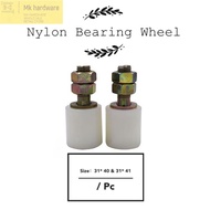 Steel Flat Nylon Roller Bearing Guiding Wheel for Electric Door Sliding Gate roller