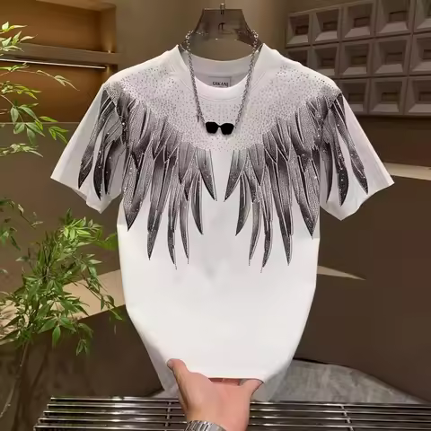 2000s Affliction Shirt Skull Print Fashion Graphic Top Street Style Loose Clothing