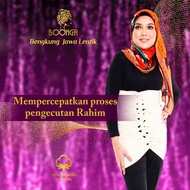 BOONGA Bengkung Traditional Kain Cotton Belacu Lilit Jawa Lentik Girdle Maternity Supporting Belts P