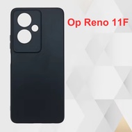 Oppo Reno 11F Case Softcase PREMIUM BLACK MATTE CAMERA PROTECTION Case Casing Hp Oppo Reno 11F