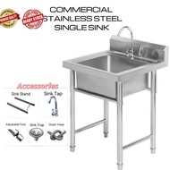 Stainless Steel Single Bowl Sink with Stand sinki