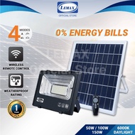 LEMAX Wireless Solar LED Flood Light (50W/100W/150W)