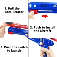 Foam Plane Launcher EPP Bubble Airplanes Glider Hand Throwing Airplanes Flying Foam Glider Kids Toys