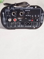 Kit Speaker Aktif D30K 35W 2 Mic Amplifier Board Audio Bluetooth USB TF DIY Kit Power Amplifier