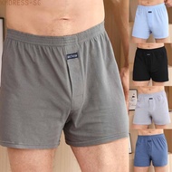 KIMI-Boxer Briefs Nightwear Sexy Boxer Shorts Underpants Breathable Underwear