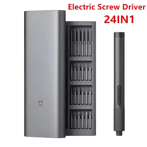 Xiaomi Mijia Electrical Precision Screwdriver Kit 2 Gear Torque 400 Screw 1 Type-C Rechargeable Magn