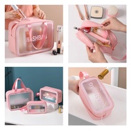 TRANSPARENT Wash Bag Waterproof Travel TRANSPARENT Wash Bag