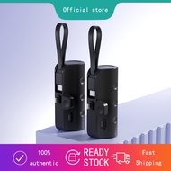 GOOJODOQ 5000mAh Mini Power bank Portable powerbank 3 outpus Fast charging powerbank