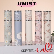 UMISTYDREAMC9 Mini Perfume Bottle, Refillable Empty Perfume Atomizer,  10ml Leather Leak-proof Perfu