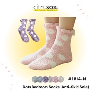 CITRUSOX Anti-Skid Dots Bedroom Sleeping Socks (22-25cm, EU 36-40) #1814-N
