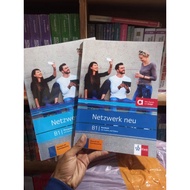 German language learning book netzwerk neu B1 kursbuch and umbungsbuch full color